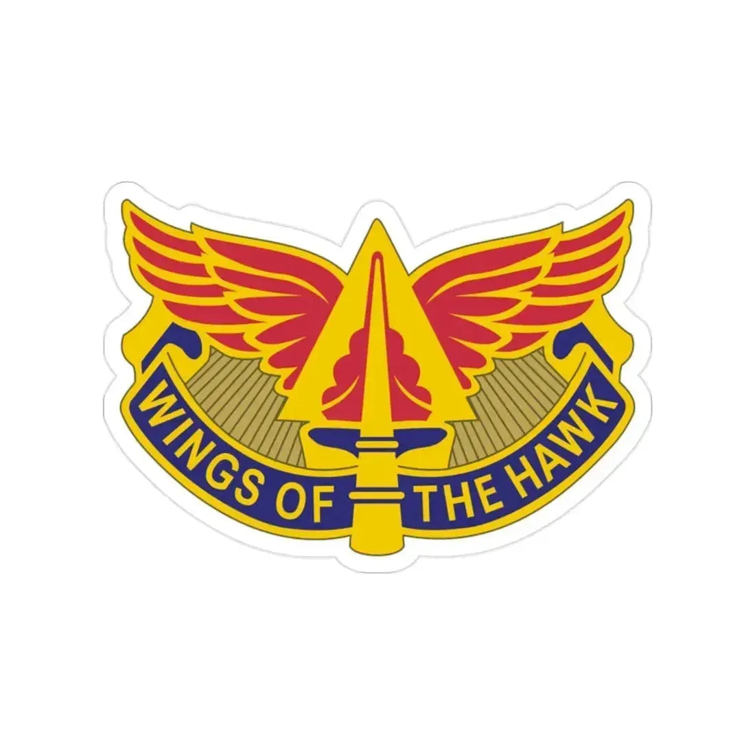 244 Aviation Brigade 2 (U.S. Army) Transparent STICKER Die-Cut Vinyl Decal 2 Inch - The Sticker Space