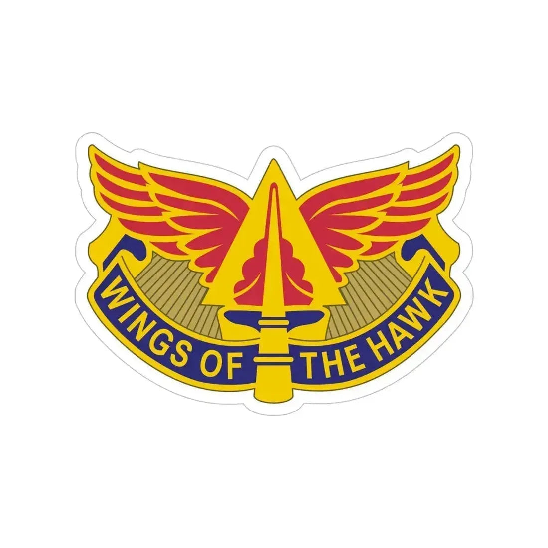 244 Aviation Brigade 2 (U.S. Army) Transparent STICKER Die-Cut Vinyl Decal 5 Inch - The Sticker Space