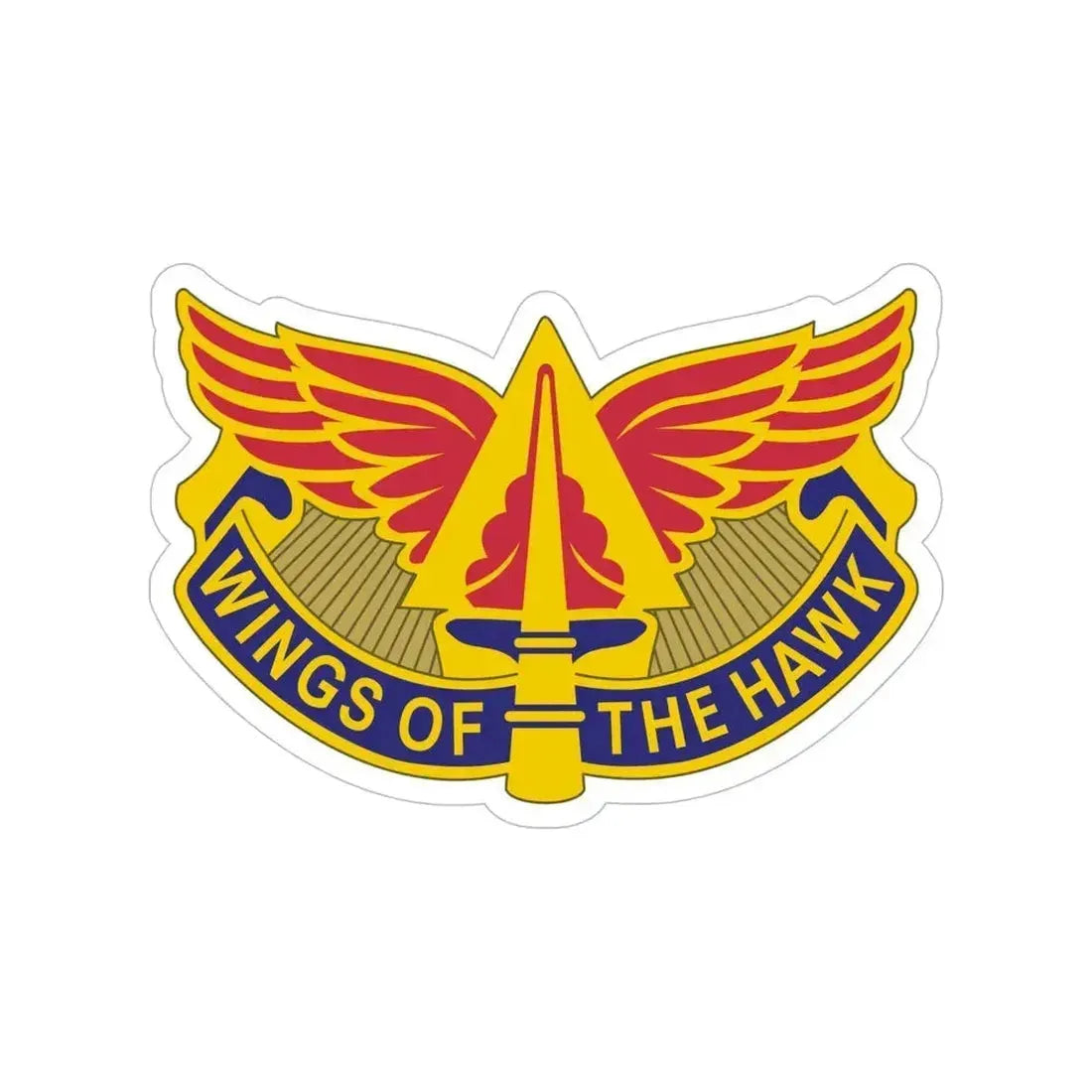 244 Aviation Brigade 2 (U.S. Army) Transparent STICKER Die-Cut Vinyl Decal 6 Inch - The Sticker Space