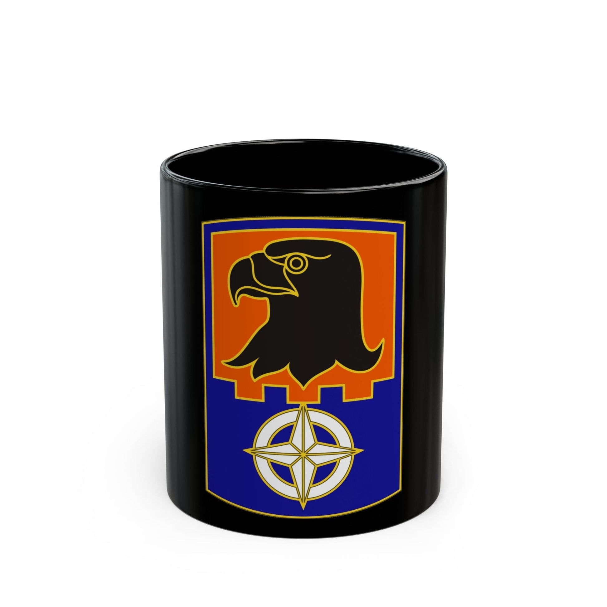 244 Aviation Brigade 3 (U.S. Army) Black Coffee Mug-11oz-The Sticker Space