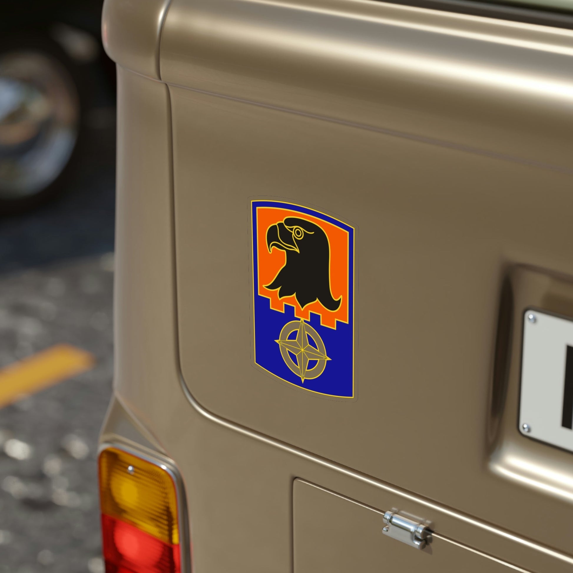 244 Aviation Brigade 3 (U.S. Army) Transparent STICKER Die-Cut Vinyl Decal-The Sticker Space