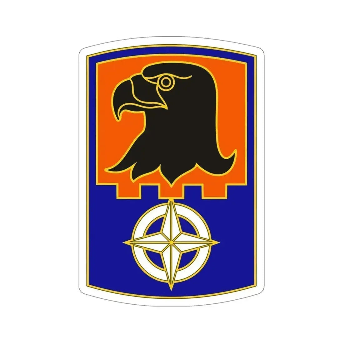 244 Aviation Brigade 3 (U.S. Army) STICKER Vinyl Die-Cut Decal 4 Inch - The Sticker Space