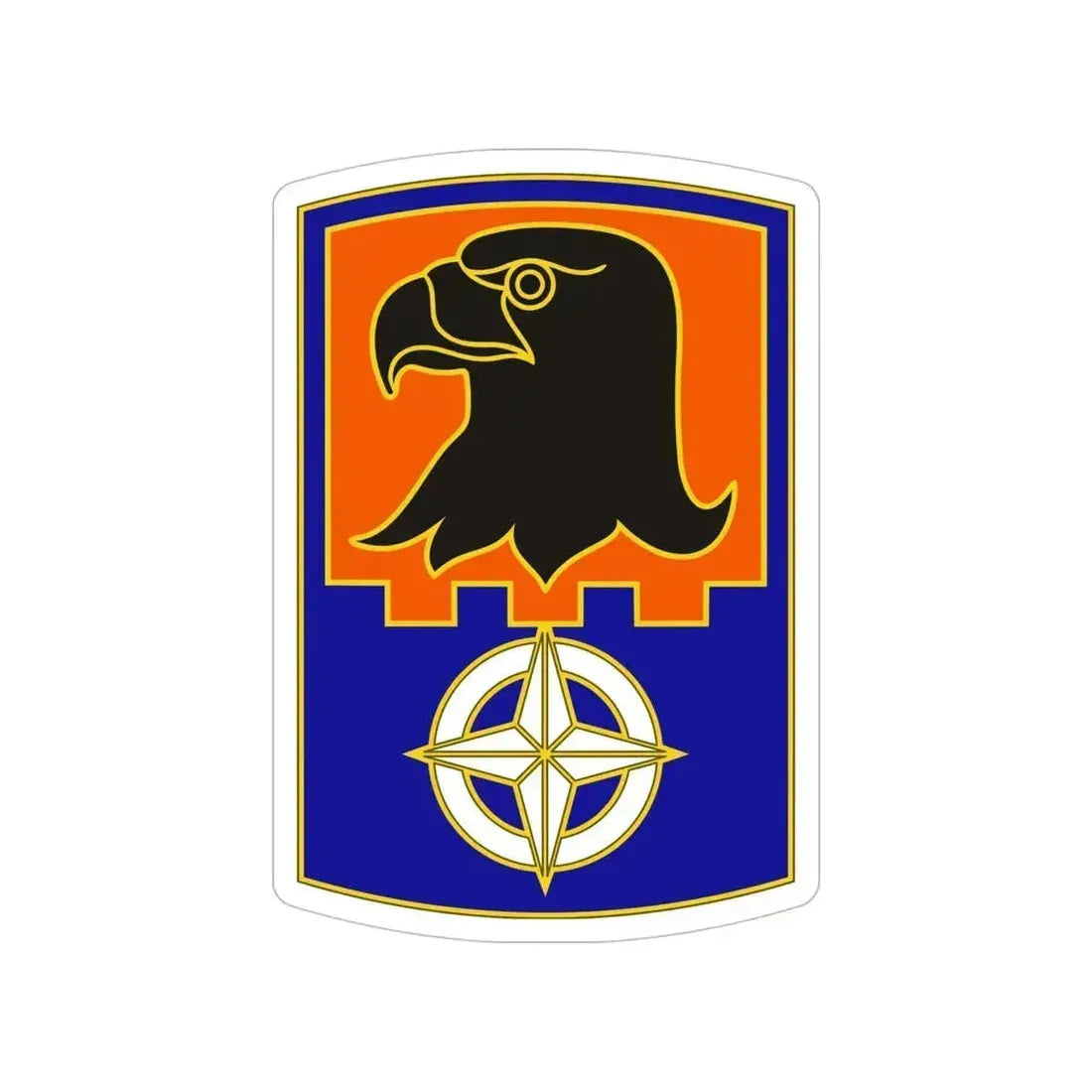 244 Aviation Brigade 3 (U.S. Army) Transparent STICKER Die-Cut Vinyl Decal 6 Inch - The Sticker Space