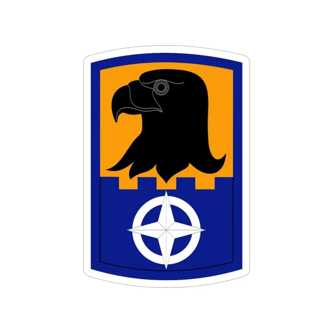 244 Aviation Brigade (U.S. Army) Transparent STICKER Die-Cut Vinyl Decal - The Sticker Space