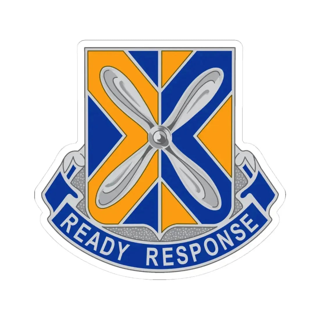 244 Aviation Regiment (U.S. Army) STICKER Vinyl Kiss-Cut Decal 3 Inch White - The Sticker Space