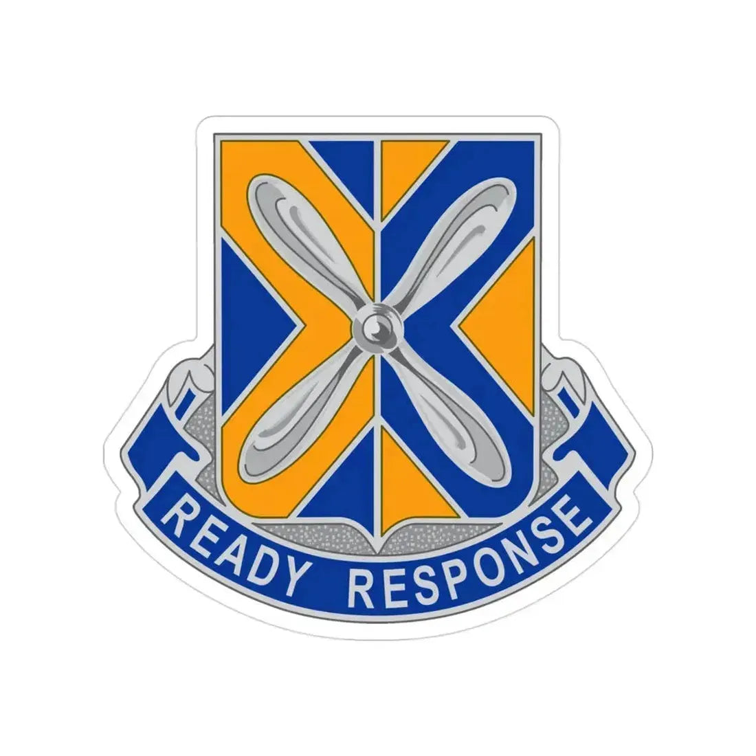 244 Aviation Regiment (U.S. Army) Transparent STICKER Die-Cut Vinyl Decal 3 Inch - The Sticker Space