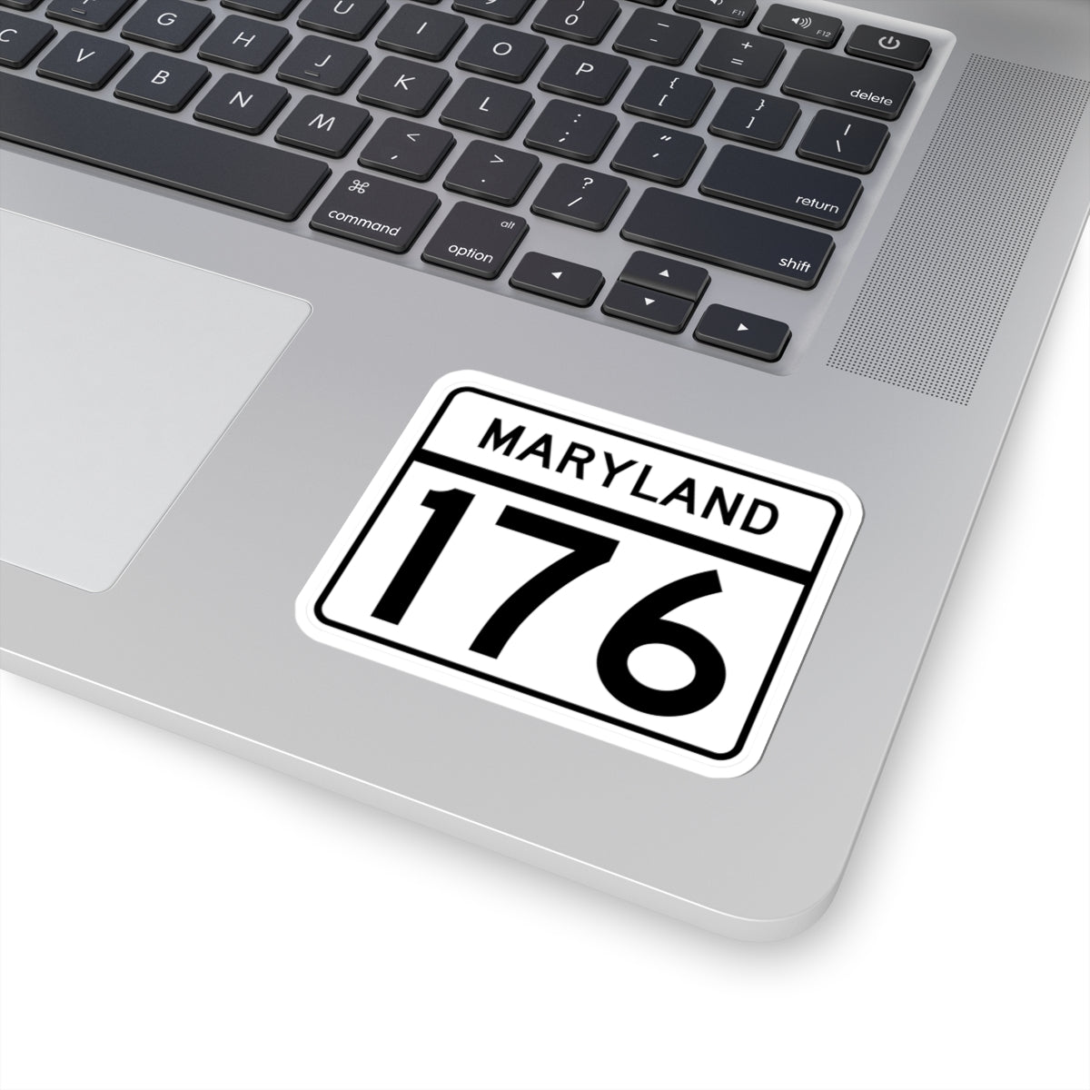 MD Route 176 (Maryland) (Road Sign) STICKER Vinyl Kiss-Cut Decal