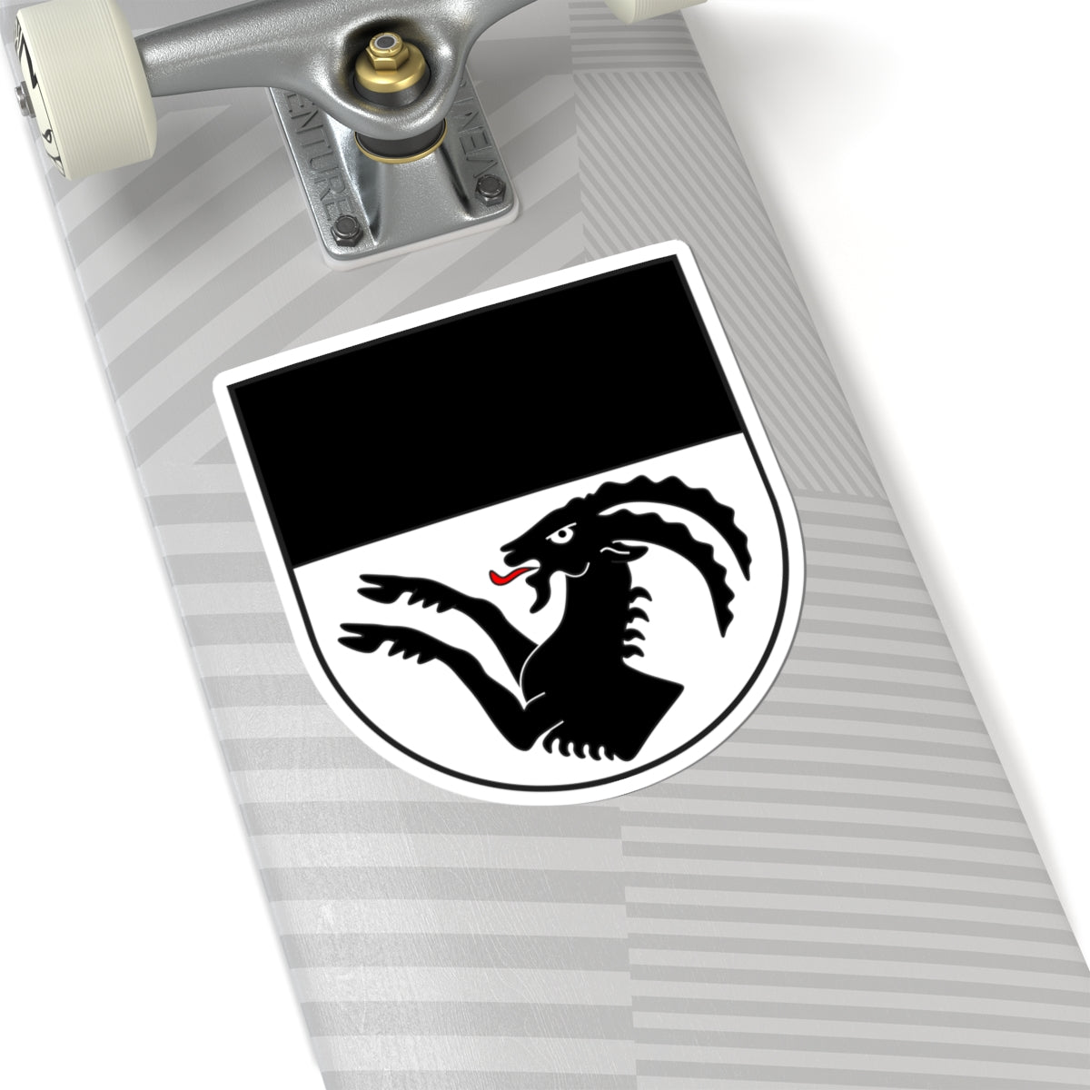 Suot Tasna Kreis wappen (Switzerland) (Coat of Arms) STICKER Vinyl Kiss-Cut Decal