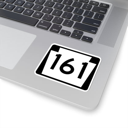 PA-161 (Pennsylvania) (Road Sign) STICKER Vinyl Kiss-Cut Decal