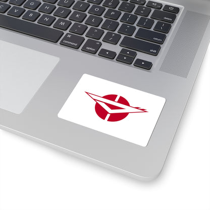 Flag of Zama Kanagawa (Japan) STICKER Vinyl Kiss-Cut Decal