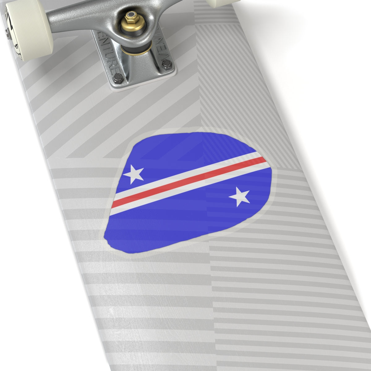 Baker Island flag map local (United States) STICKER Vinyl Kiss-Cut Decal