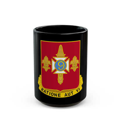 244th Air Defense Artillery Regiment (U.S. Army) Black Coffee Mug-15oz-The Sticker Space