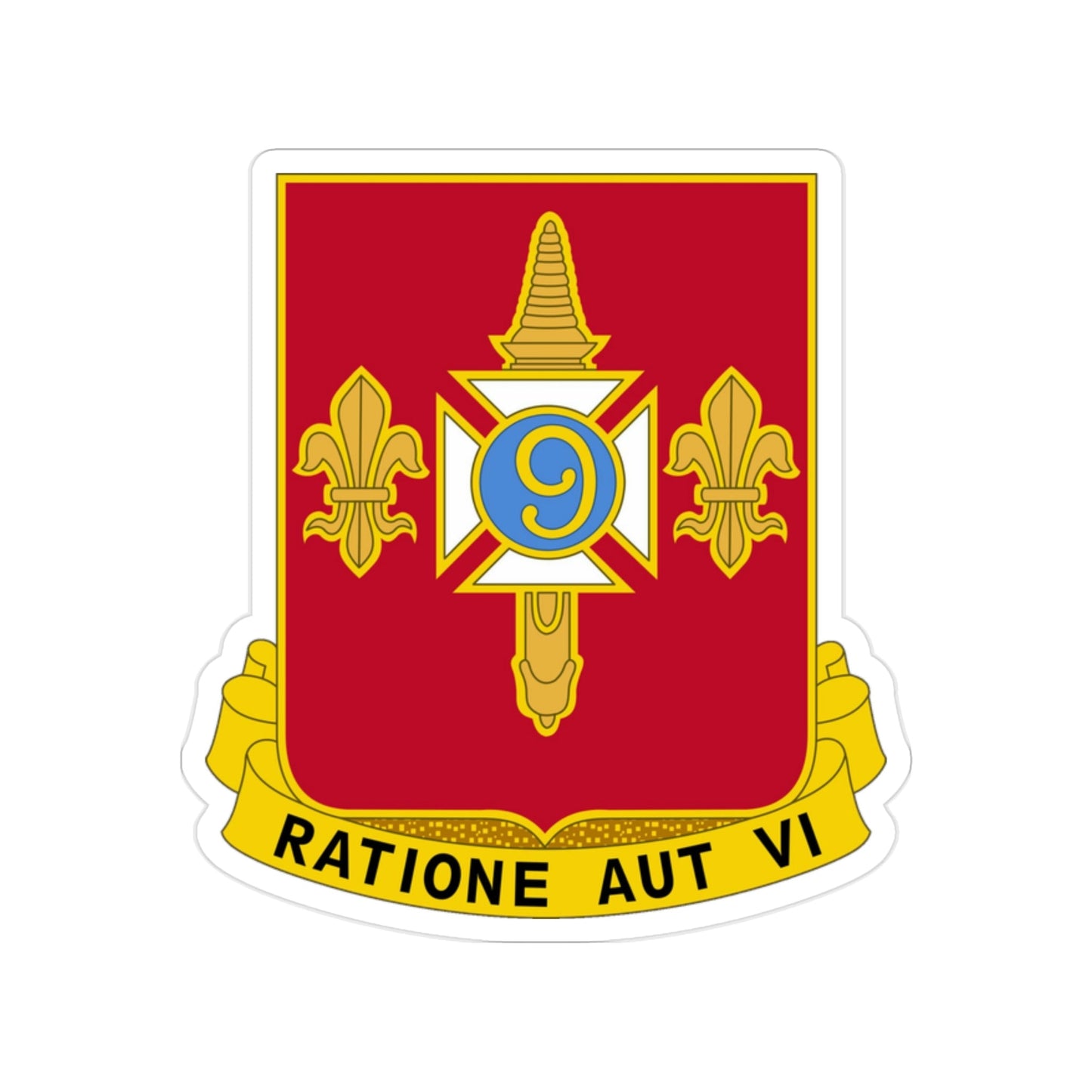 244th Air Defense Artillery Regiment (U.S. Army) Transparent STICKER Die-Cut Vinyl Decal-2 Inch-The Sticker Space