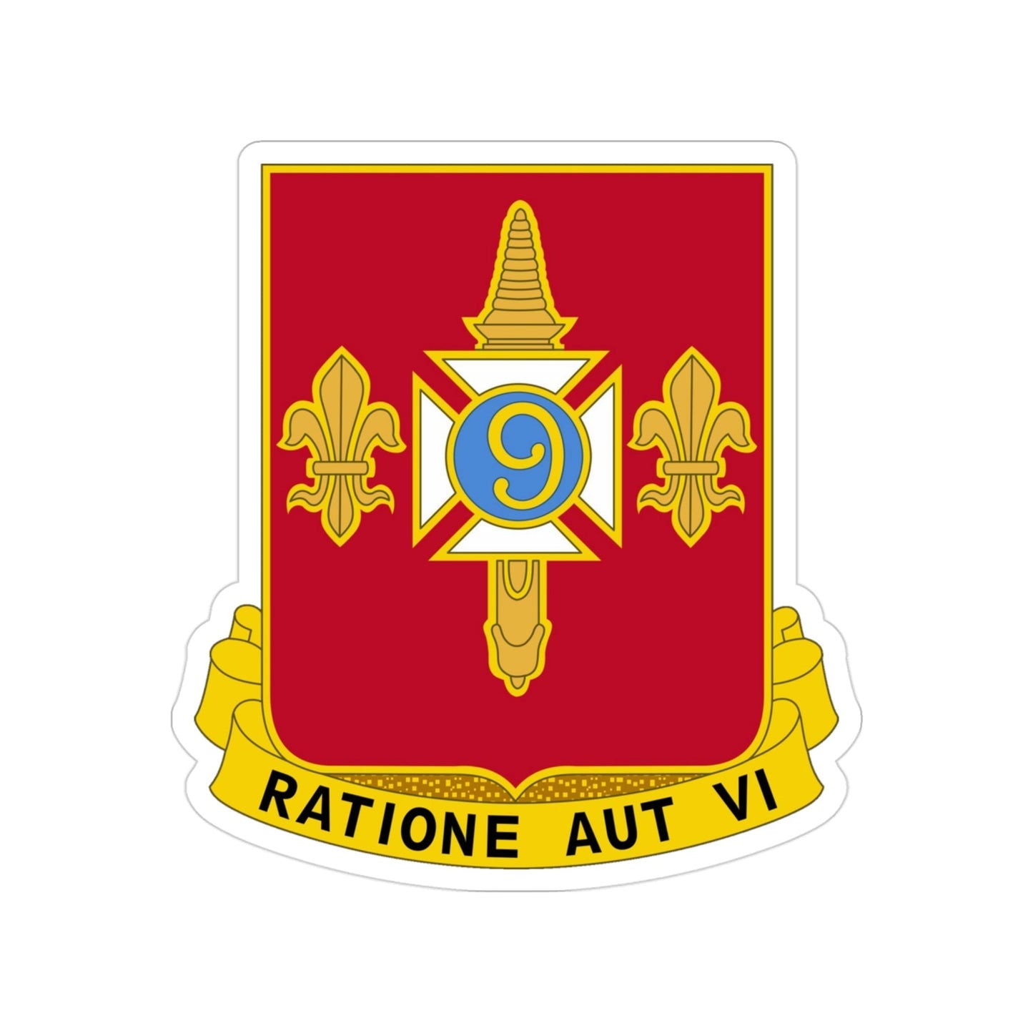 244th Air Defense Artillery Regiment (U.S. Army) Transparent STICKER Die-Cut Vinyl Decal-3 Inch-The Sticker Space