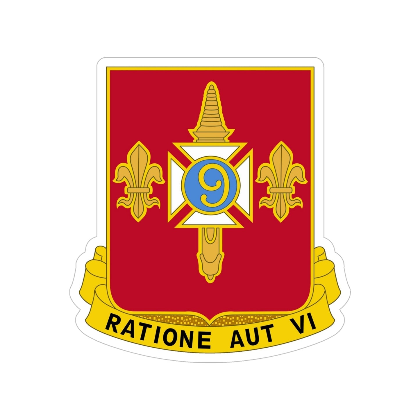 244th Air Defense Artillery Regiment (U.S. Army) Transparent STICKER Die-Cut Vinyl Decal-5 Inch-The Sticker Space