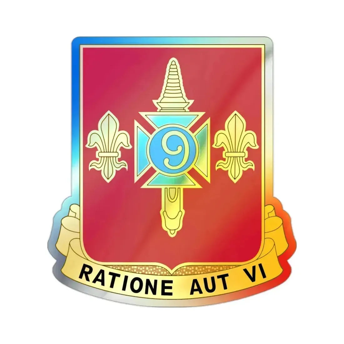 244th Air Defense Artillery Regiment (U.S. Army) Holographic STICKER Die-Cut Vinyl Decal - The Sticker Space