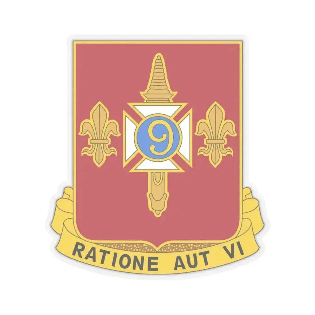 244th Air Defense Artillery Regiment (U.S. Army) STICKER Vinyl Kiss-Cut Decal 3 Inch Transparent - The Sticker Space