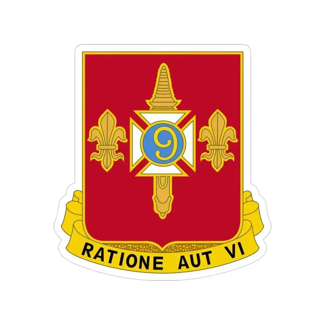 244th Air Defense Artillery Regiment (U.S. Army) Transparent STICKER Die-Cut Vinyl Decal 3 Inch - The Sticker Space
