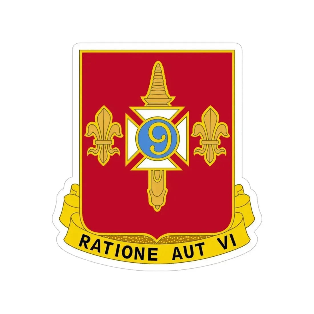 244th Air Defense Artillery Regiment (U.S. Army) Transparent STICKER Die-Cut Vinyl Decal 5 Inch - The Sticker Space