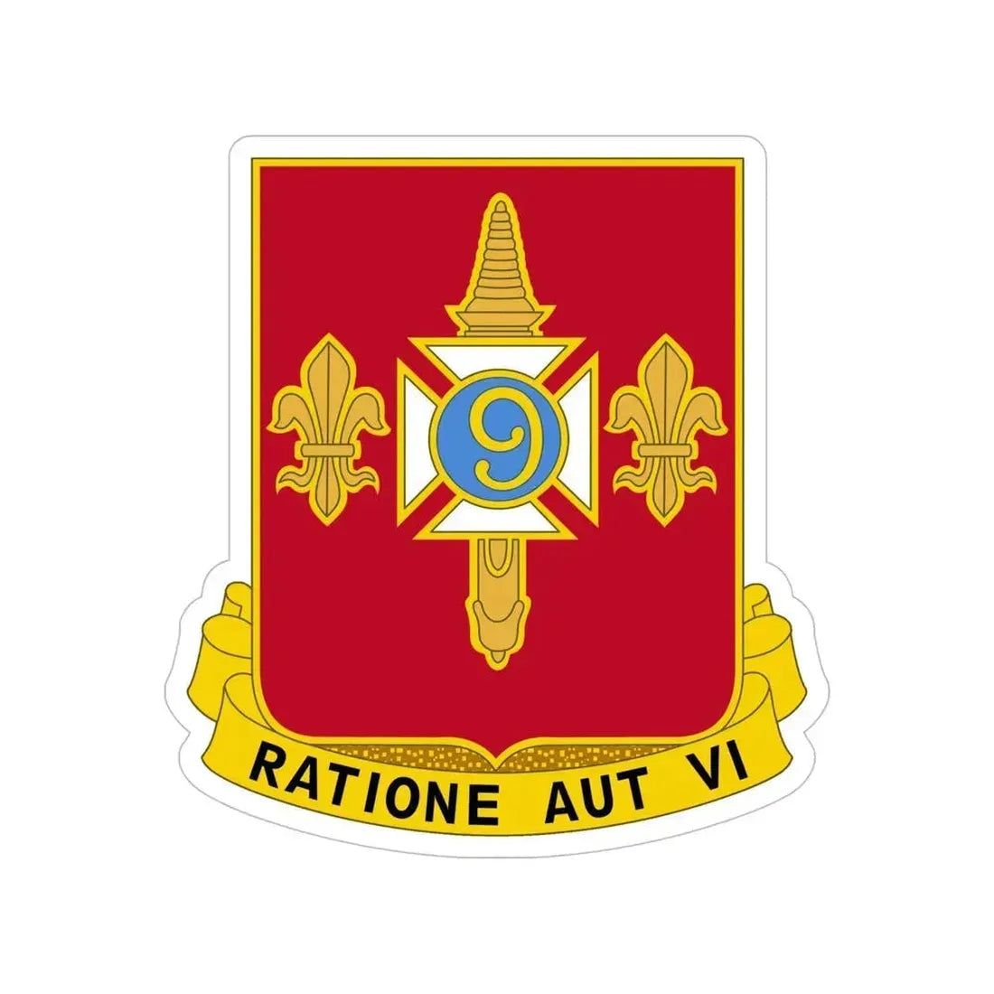 244th Air Defense Artillery Regiment (U.S. Army) Transparent STICKER Die-Cut Vinyl Decal 6 Inch - The Sticker Space