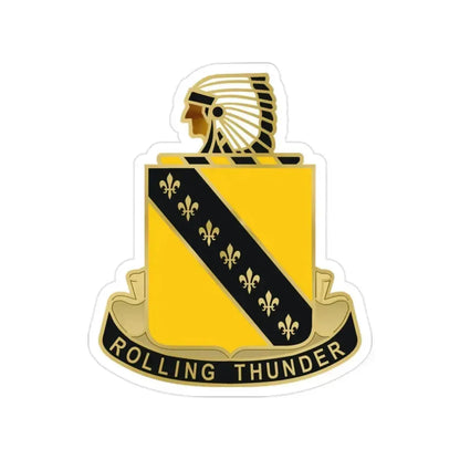 245 Armor Regiment (U.S. Army) Transparent STICKER Die-Cut Vinyl Decal 2 Inch - The Sticker Space