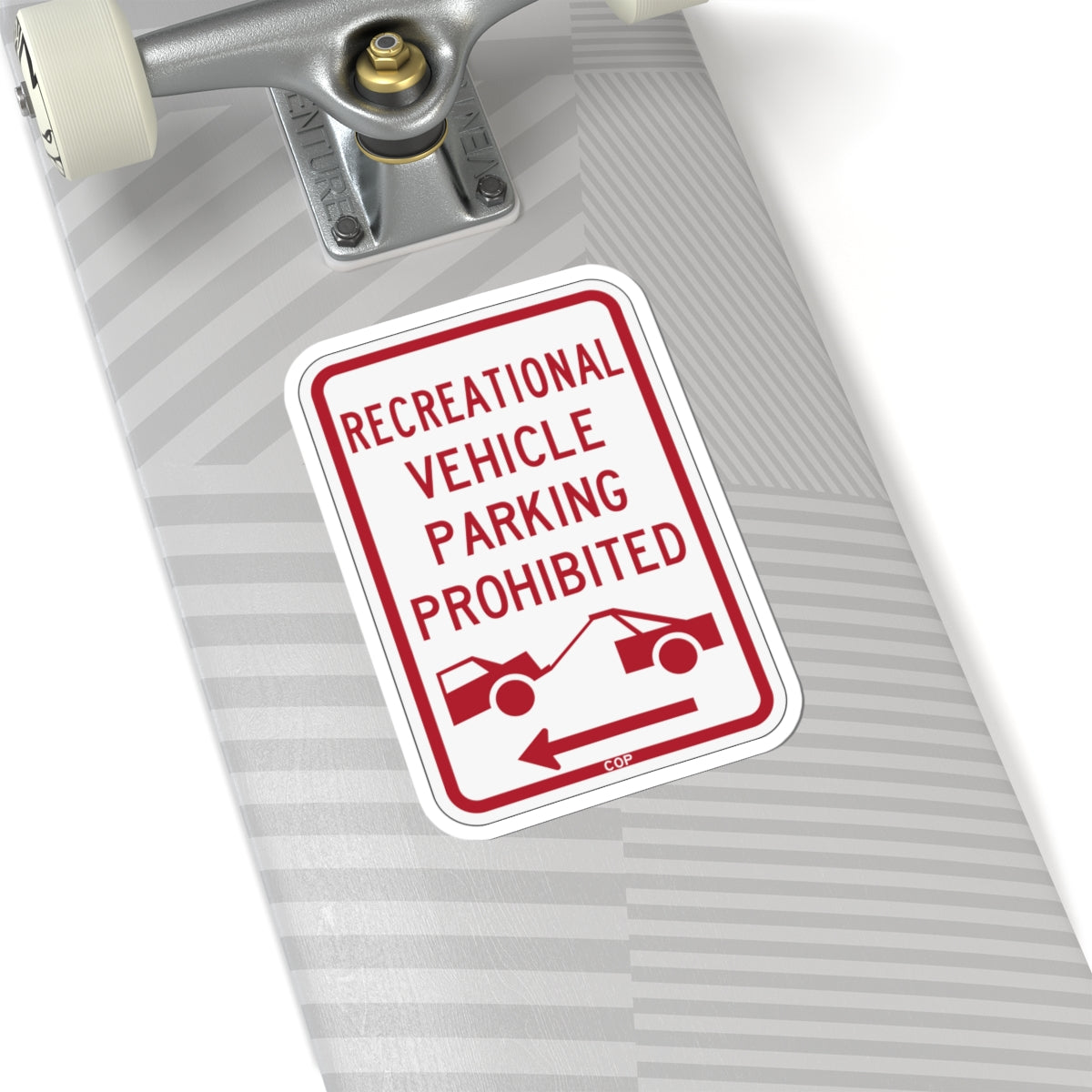 PBOT Road sign P1957L (Oregon) (Road Sign) STICKER Vinyl Kiss-Cut Decal