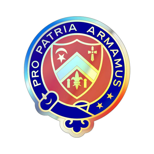 245th Artillery Regiment (U.S. Army) Holographic STICKER Die-Cut Vinyl Decal-6 Inch-The Sticker Space