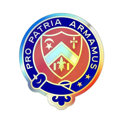 245th Artillery Regiment (U.S. Army) Holographic STICKER Die-Cut Vinyl Decal 3 Inch Holographic - The Sticker Space