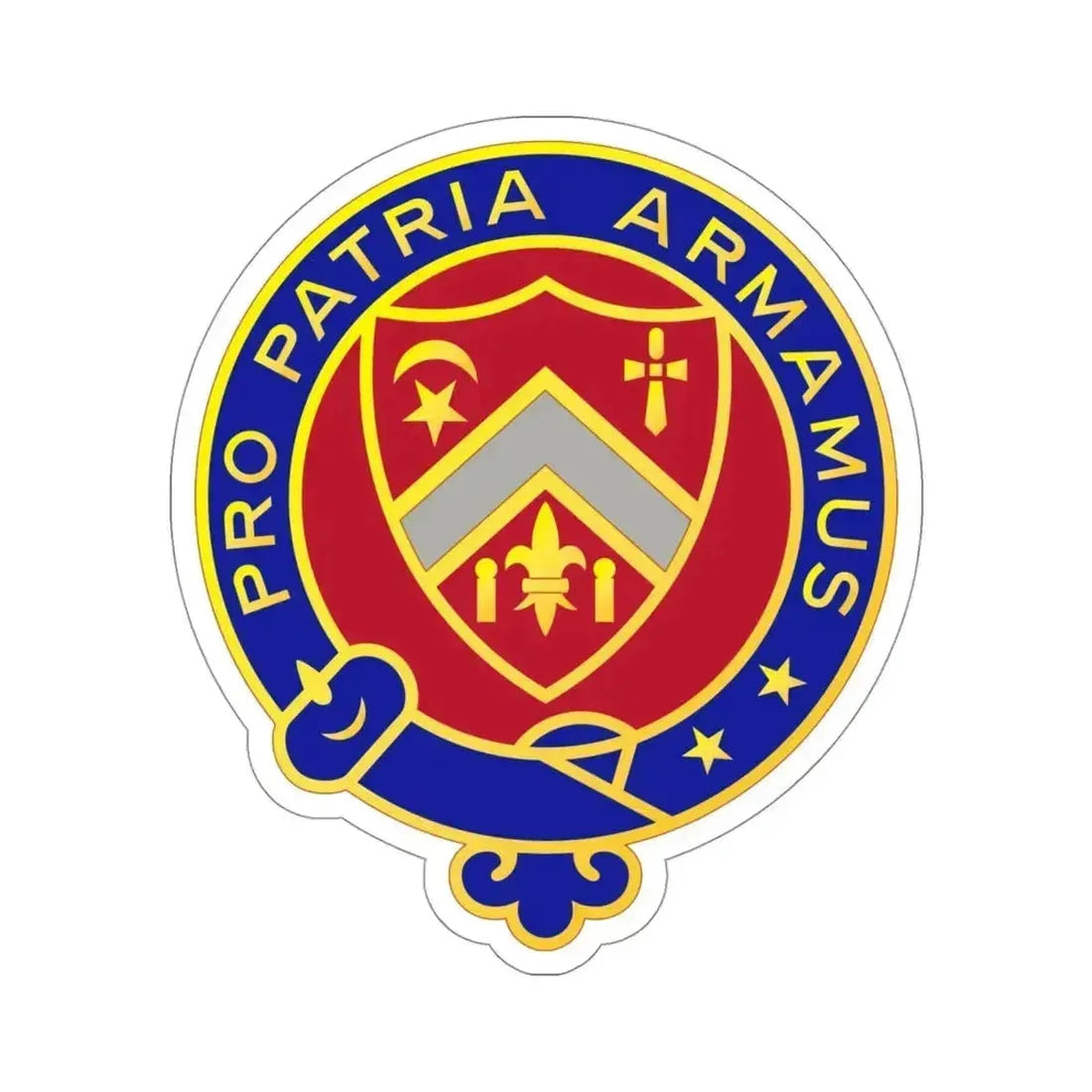 245th Artillery Regiment (U.S. Army) STICKER Vinyl Die-Cut Decal 4 Inch - The Sticker Space