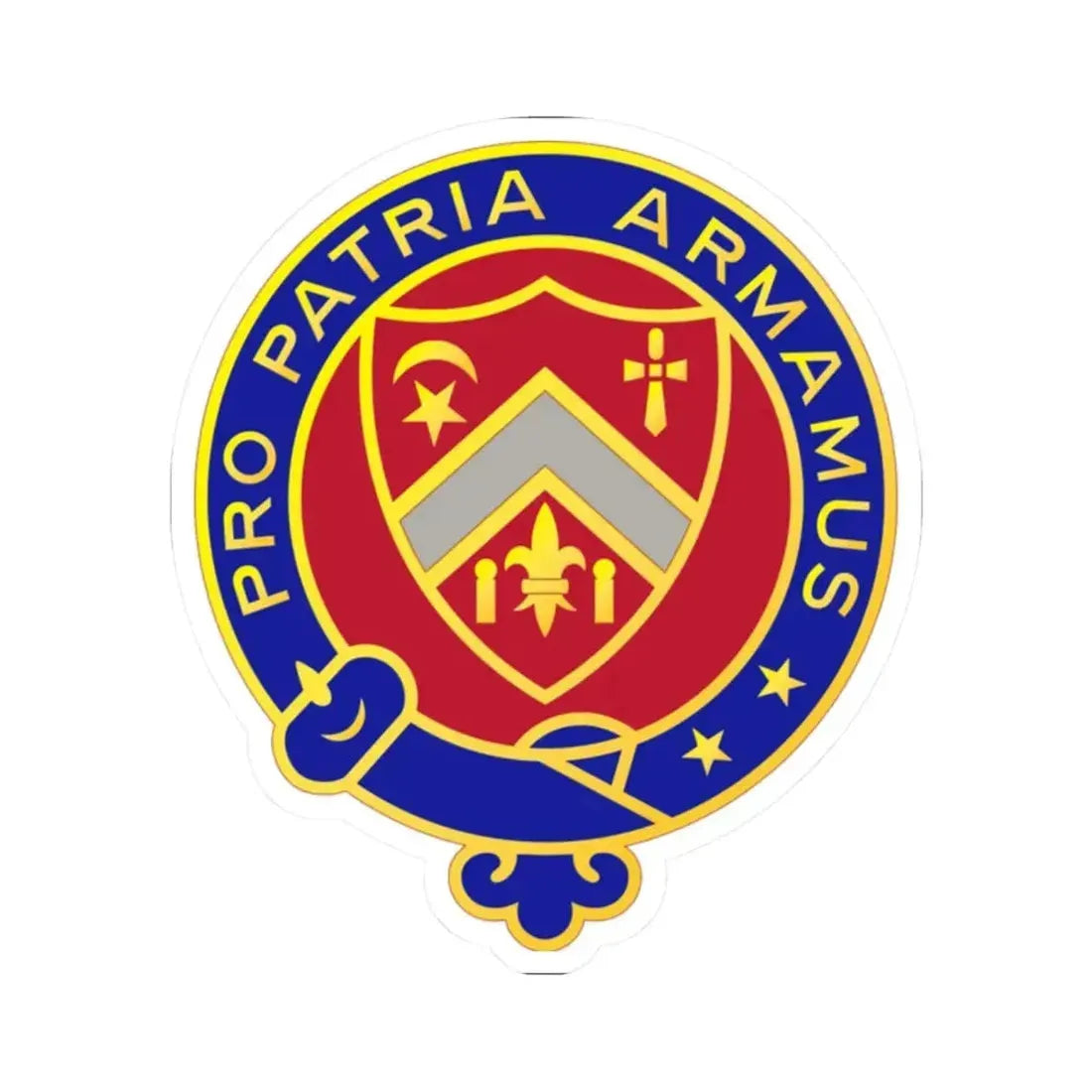 245th Artillery Regiment (U.S. Army) STICKER Vinyl Kiss-Cut Decal 2 Inch White - The Sticker Space