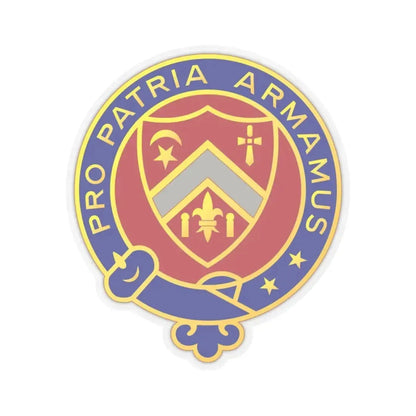 245th Artillery Regiment (U.S. Army) STICKER Vinyl Kiss-Cut Decal 4 Inch Transparent - The Sticker Space