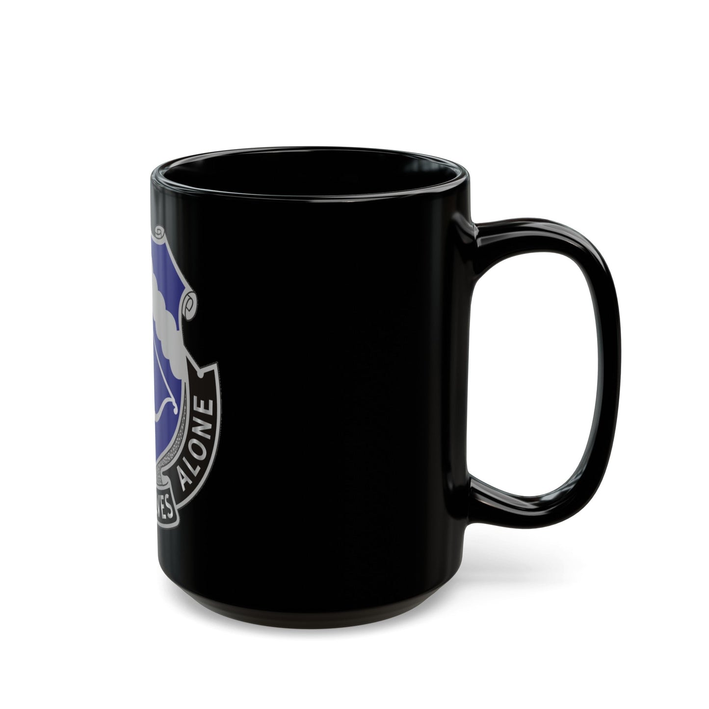 245th Aviation Regiment (U.S. Army) Black Coffee Mug-The Sticker Space