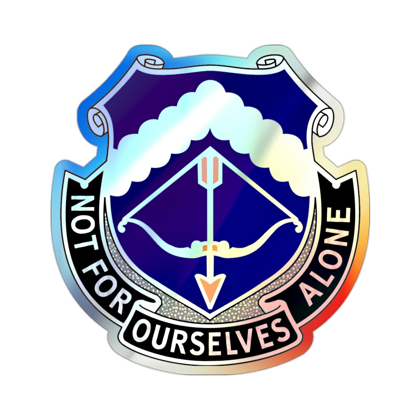 245th Aviation Regiment (U.S. Army) Holographic STICKER Die-Cut Vinyl Decal-2 Inch-The Sticker Space