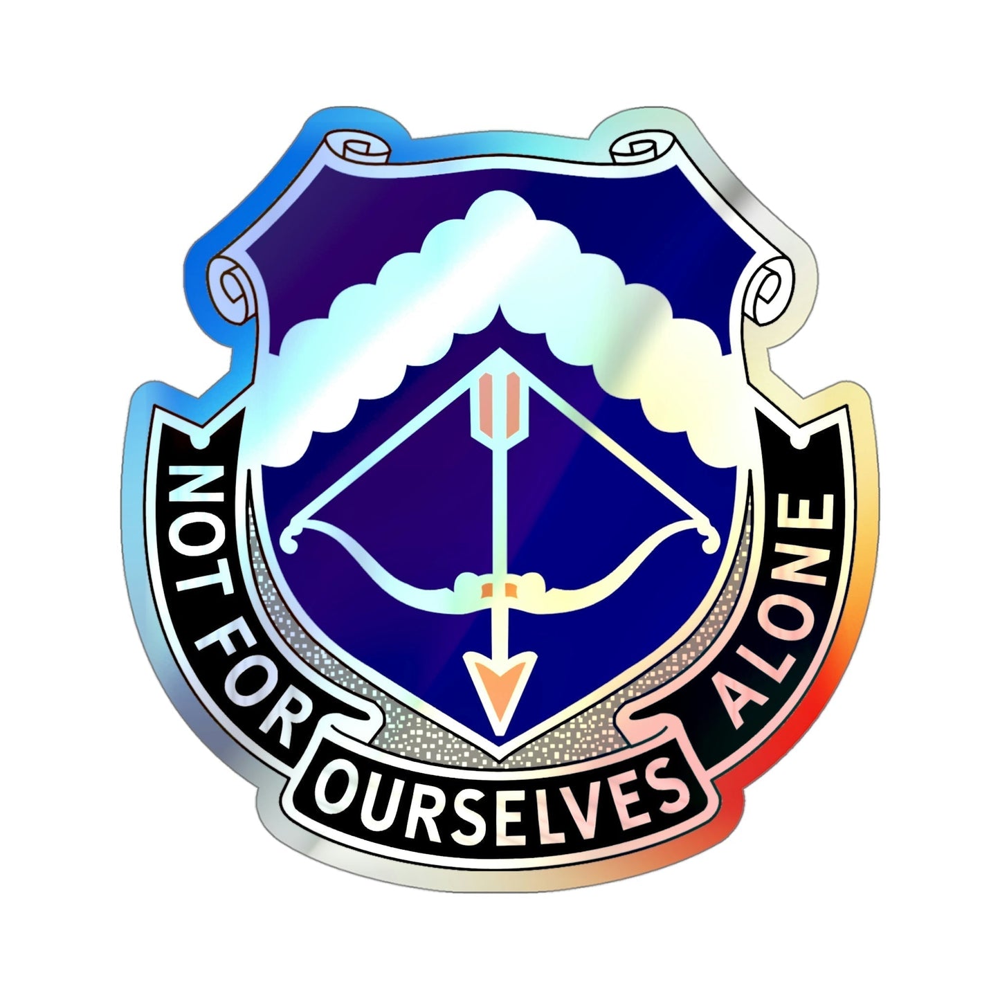 245th Aviation Regiment (U.S. Army) Holographic STICKER Die-Cut Vinyl Decal-4 Inch-The Sticker Space