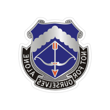 245th Aviation Regiment (U.S. Army) REVERSE PRINT Transparent STICKER-6" × 6"-The Sticker Space