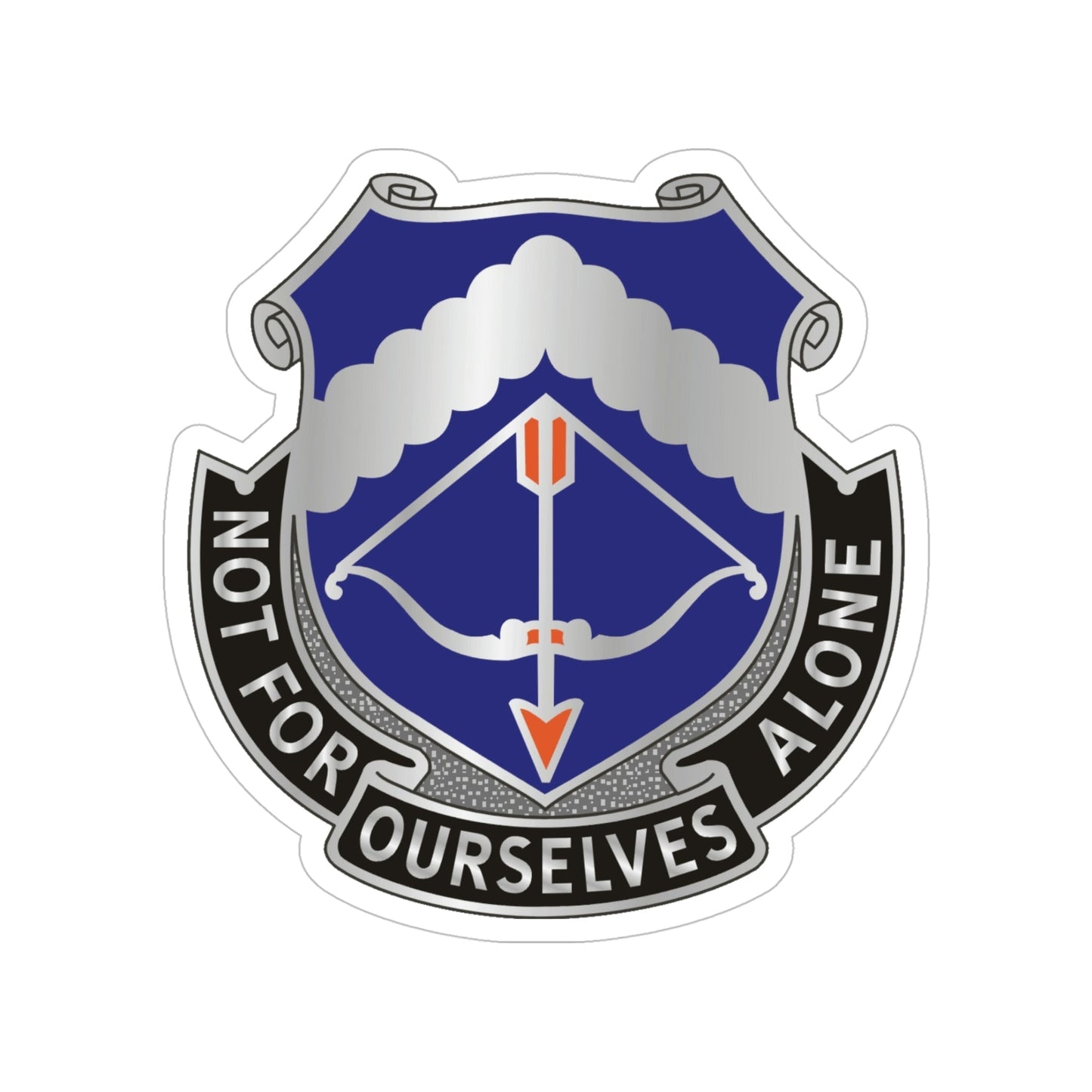 245th Aviation Regiment (U.S. Army) Transparent STICKER Die-Cut Vinyl Decal-5 Inch-The Sticker Space