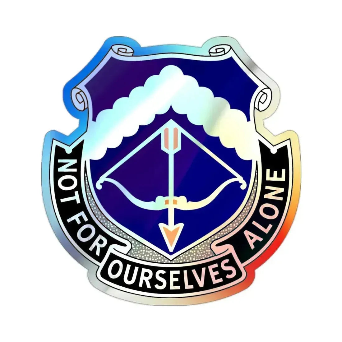 245th Aviation Regiment (U.S. Army) Holographic STICKER Die-Cut Vinyl Decal 2 Inch Holographic - The Sticker Space