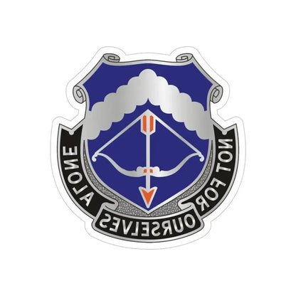 245th Aviation Regiment (U.S. Army) REVERSE PRINT Transparent Die-Cut STICKER - The Sticker Space