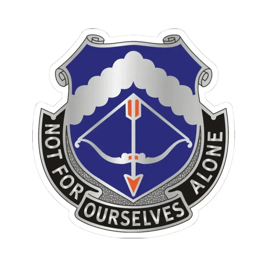 245th Aviation Regiment (U.S. Army) STICKER Vinyl Kiss-Cut Decal 3 Inch White - The Sticker Space