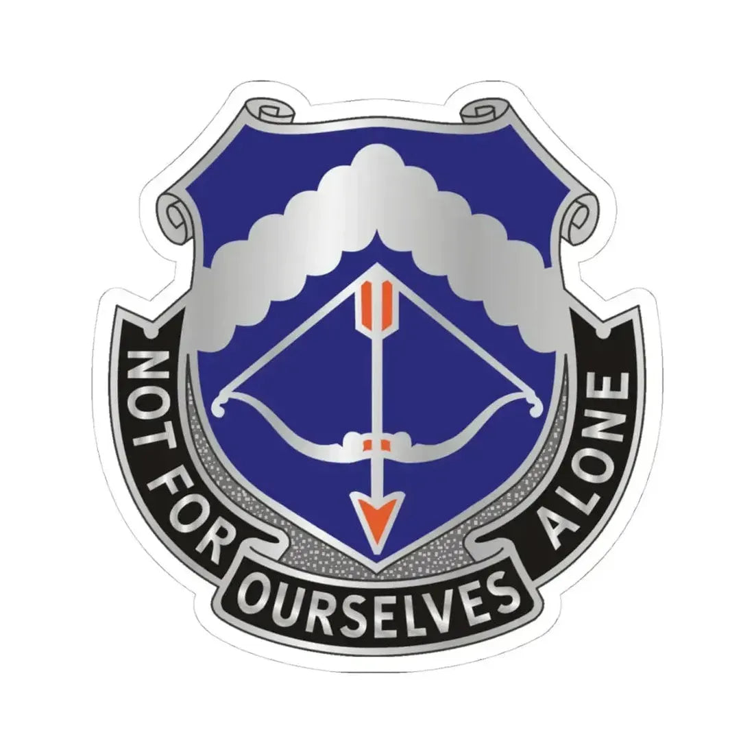 245th Aviation Regiment (U.S. Army) STICKER Vinyl Kiss-Cut Decal 4 Inch White - The Sticker Space