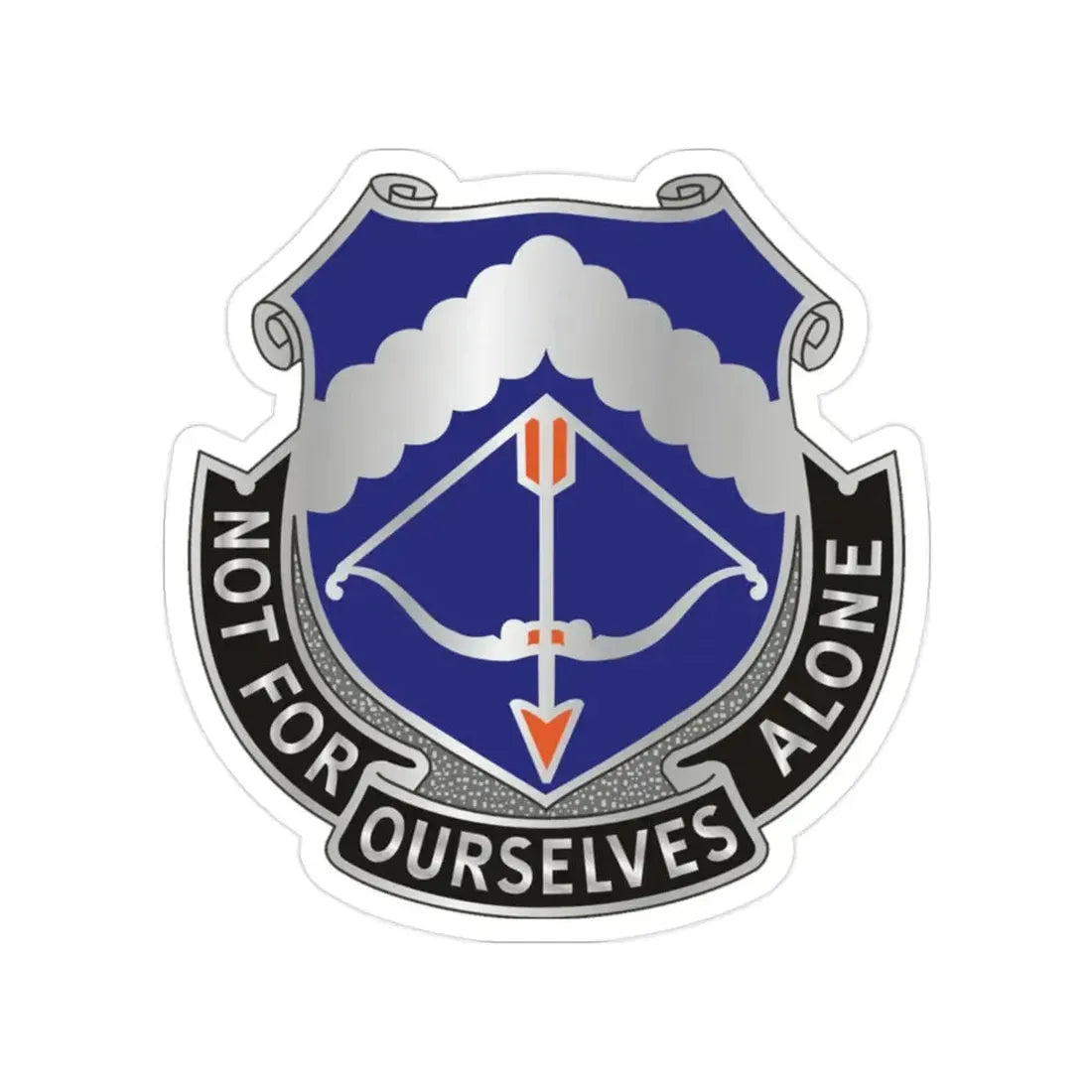 245th Aviation Regiment (U.S. Army) Transparent STICKER Die-Cut Vinyl Decal 2 Inch - The Sticker Space