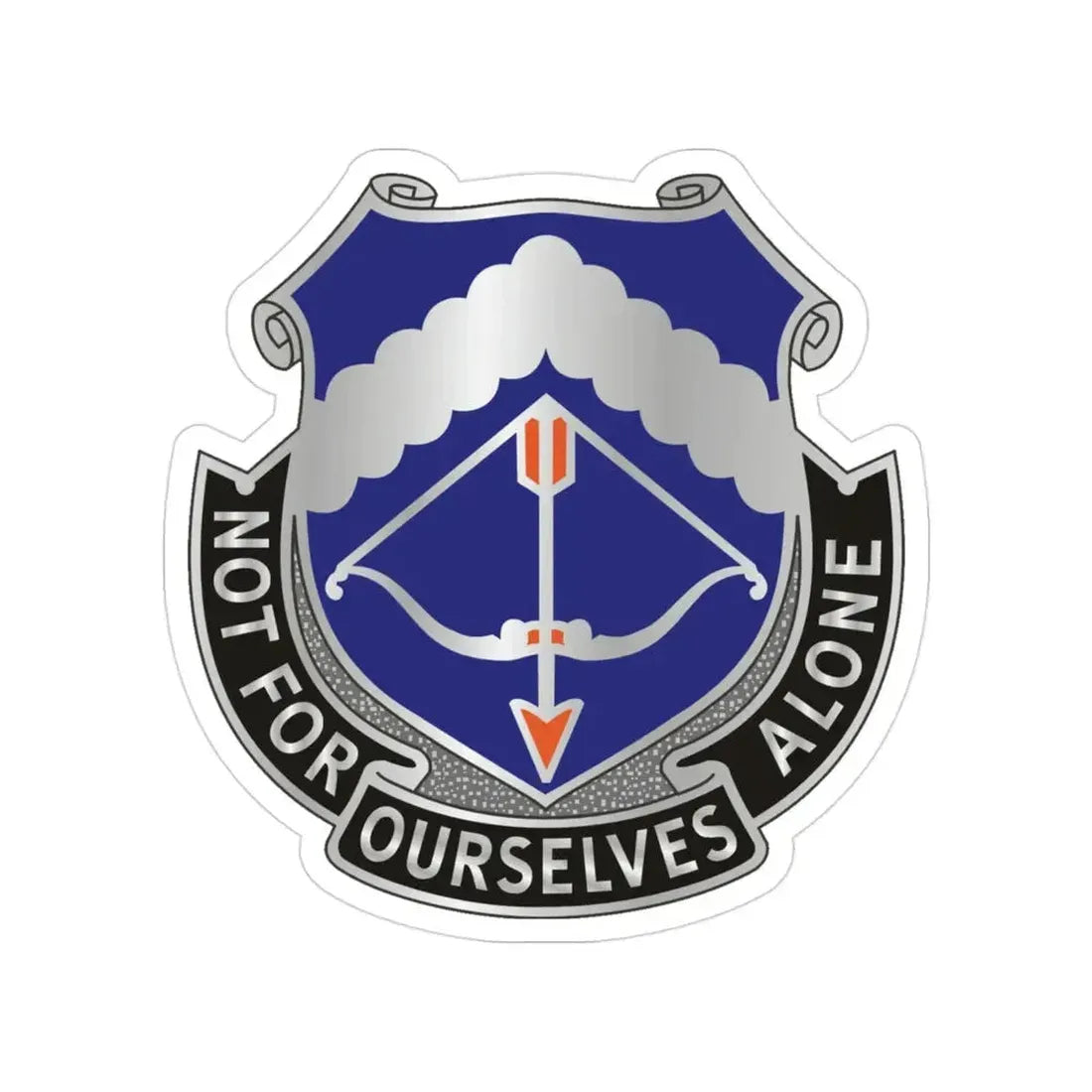 245th Aviation Regiment (U.S. Army) Transparent STICKER Die-Cut Vinyl Decal 3 Inch - The Sticker Space