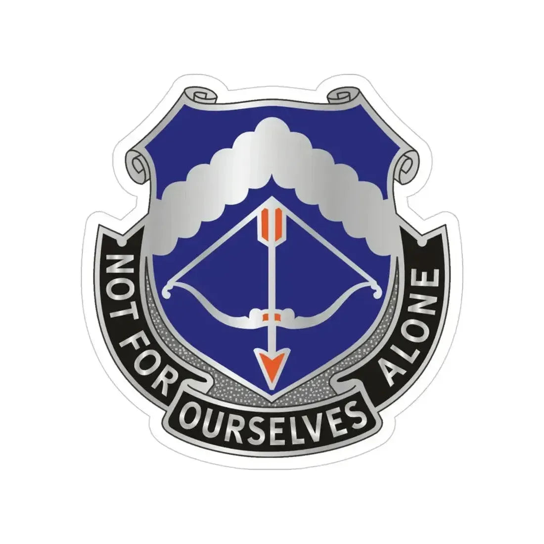 245th Aviation Regiment (U.S. Army) Transparent STICKER Die-Cut Vinyl Decal 4 Inch - The Sticker Space