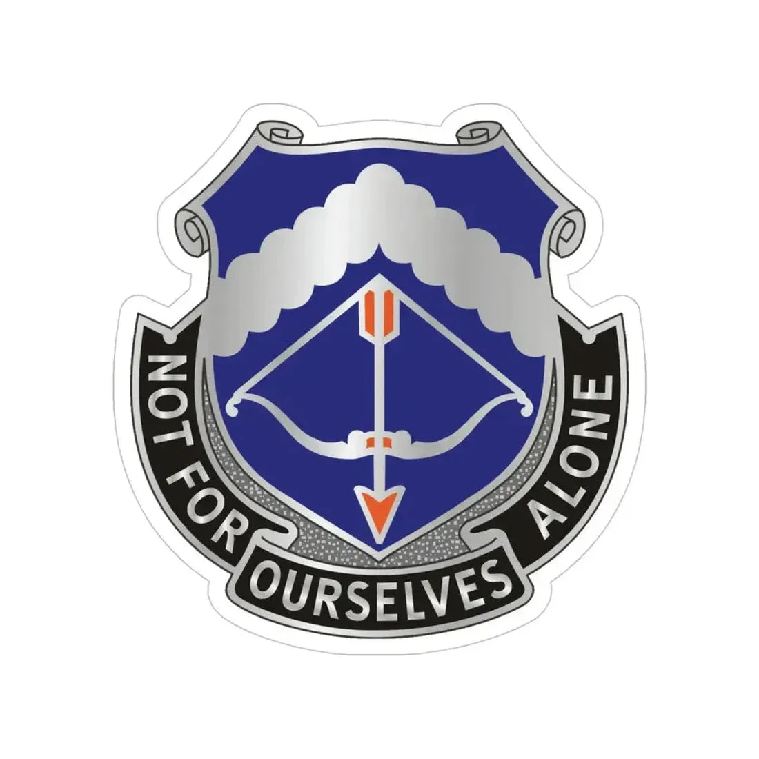 245th Aviation Regiment (U.S. Army) Transparent STICKER Die-Cut Vinyl Decal 4 Inch - The Sticker Space