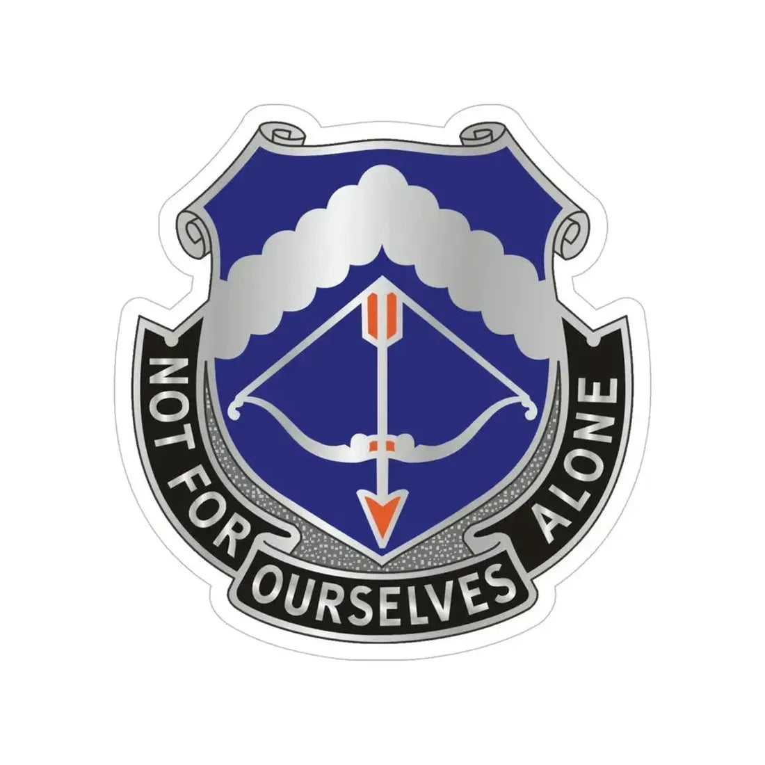 245th Aviation Regiment (U.S. Army) Transparent STICKER Die-Cut Vinyl Decal 5 Inch - The Sticker Space