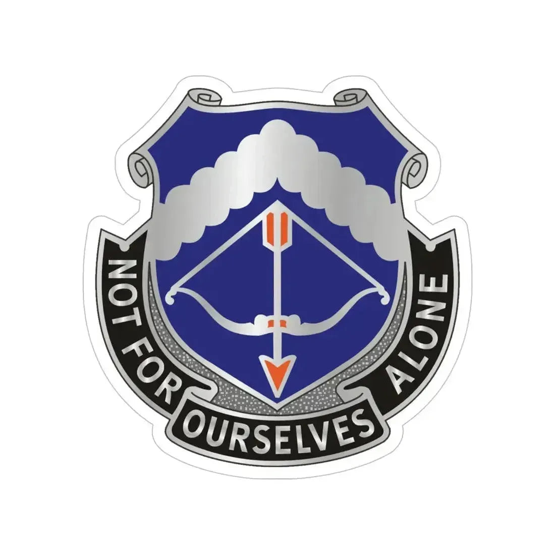 245th Aviation Regiment (U.S. Army) Transparent STICKER Die-Cut Vinyl Decal 6 Inch - The Sticker Space