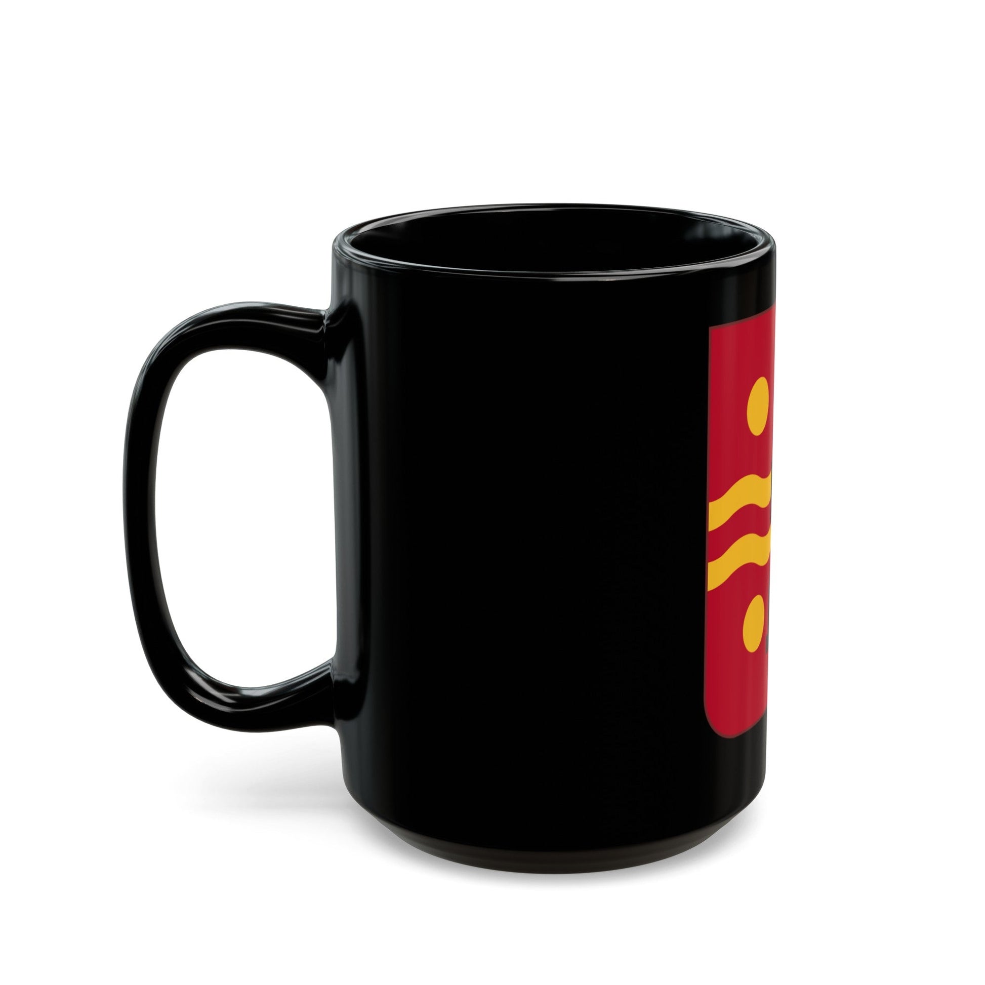 246 Field Artillery Battalion 2 (U.S. Army) Black Coffee Mug-The Sticker Space