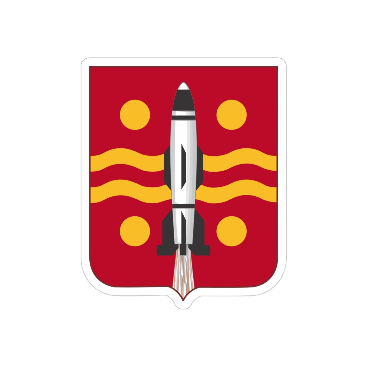 246 Field Artillery Battalion 2 (U.S. Army) REVERSE PRINT Transparent STICKER-3 Inch-The Sticker Space