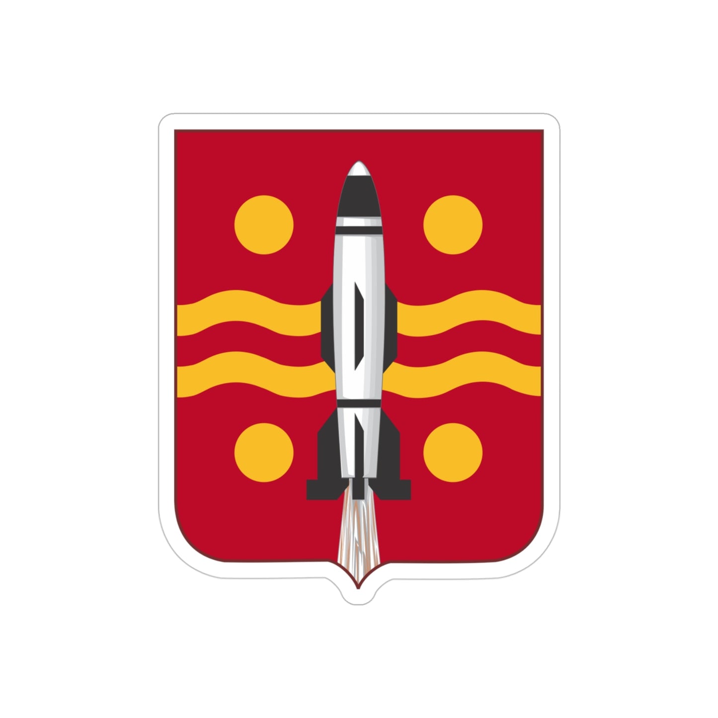 246 Field Artillery Battalion 2 (U.S. Army) REVERSE PRINT Transparent STICKER-4 Inch-The Sticker Space