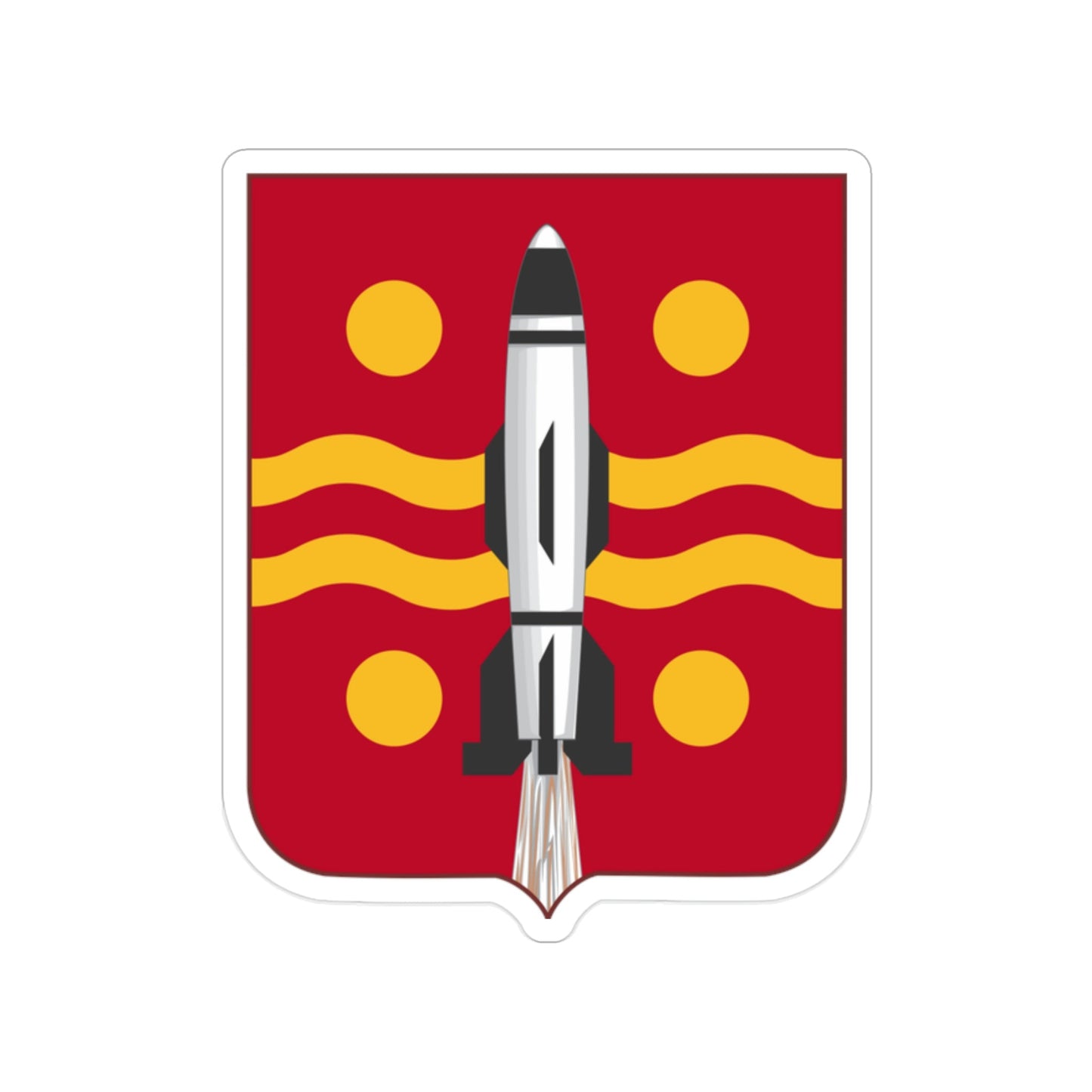 246 Field Artillery Battalion 2 (U.S. Army) Transparent STICKER Die-Cut Vinyl Decal-2 Inch-The Sticker Space